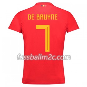 Fußballtrikots Belgien De Bruyne 7 Frauens Heim Trikotsatz WM 2018